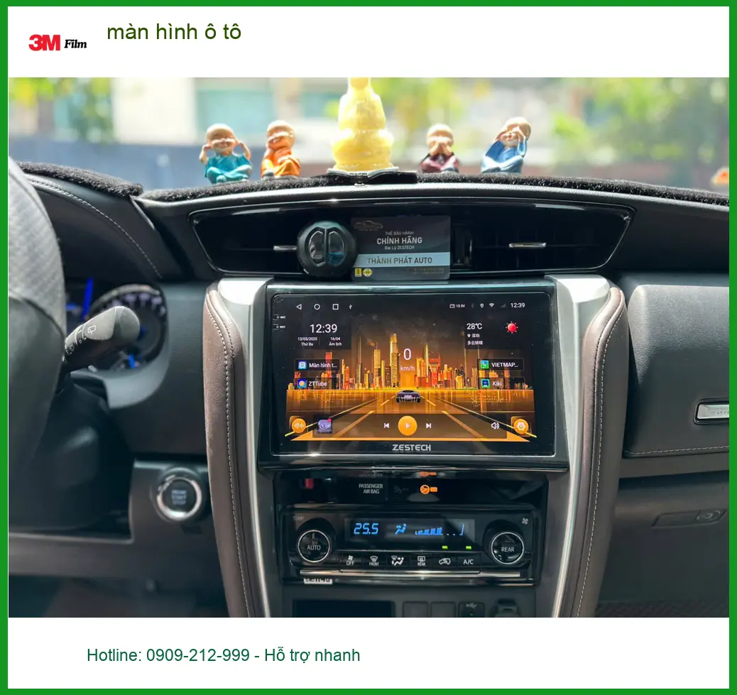 Chú Khang nâng cấp màn hình ô tô cho Honda CRV tại Quận Gò Vấp ảnh thực tế 4