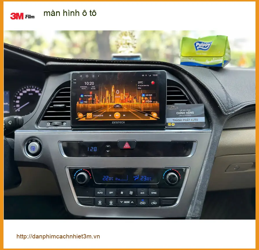Anh Tấn lắp màn hình ô tô Hyundai Accent tại Quận 3 nâng tầm trải nghiệm ảnh thực tế 4