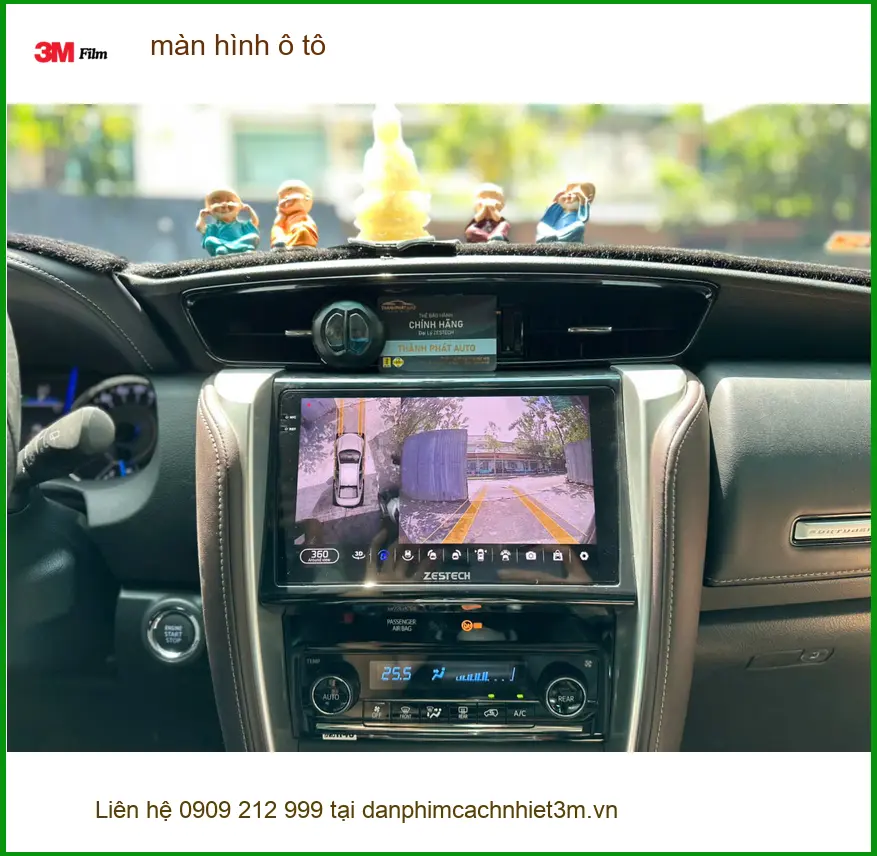 Chị Ngọc Anh lắp màn hình ô tô thông minh tại Bình Chánh cho VinFast Fadil. ảnh thực tế 4