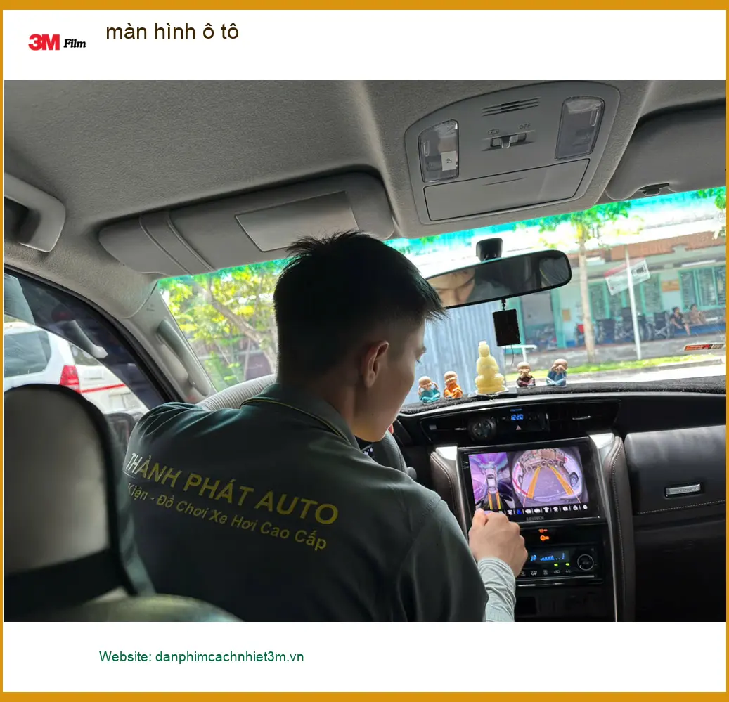Chú Khang nâng cấp màn hình ô tô cho Honda CRV tại Quận Gò Vấp ảnh thực tế 5