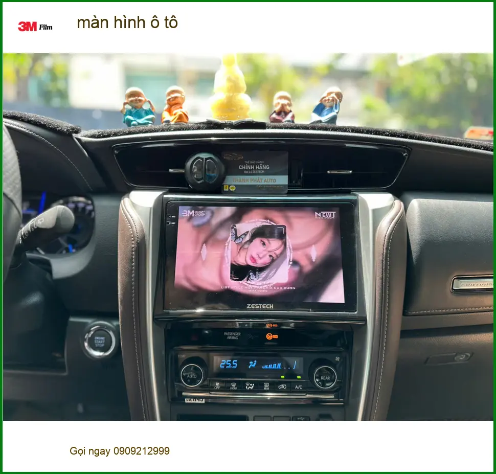 Chú Hưng lắp màn hình ô tô Honda CR-V tại Huyện Củ Chi để tiện đường đi lại công việc ảnh thực tế 4