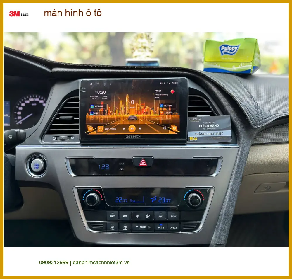 Chị Thảo lắp màn hình ô tô thông minh cho Kia K3 tại Quận Tân Bình