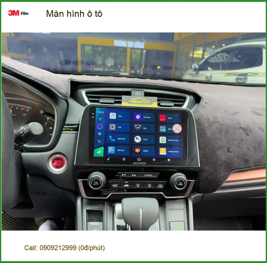 Anh Lâm lắp màn hình ô tô thông minh cho Mazda 3 tại Quận 2 ảnh thực tế 3