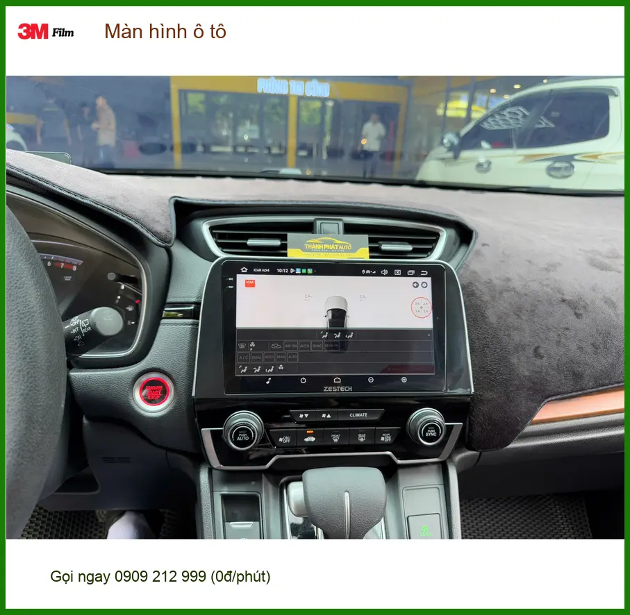 Chị Thảo lắp màn hình ô tô cho Honda CR-V tại Thủ Đức để nâng cấp trải nghiệm lái ảnh thực tế 4