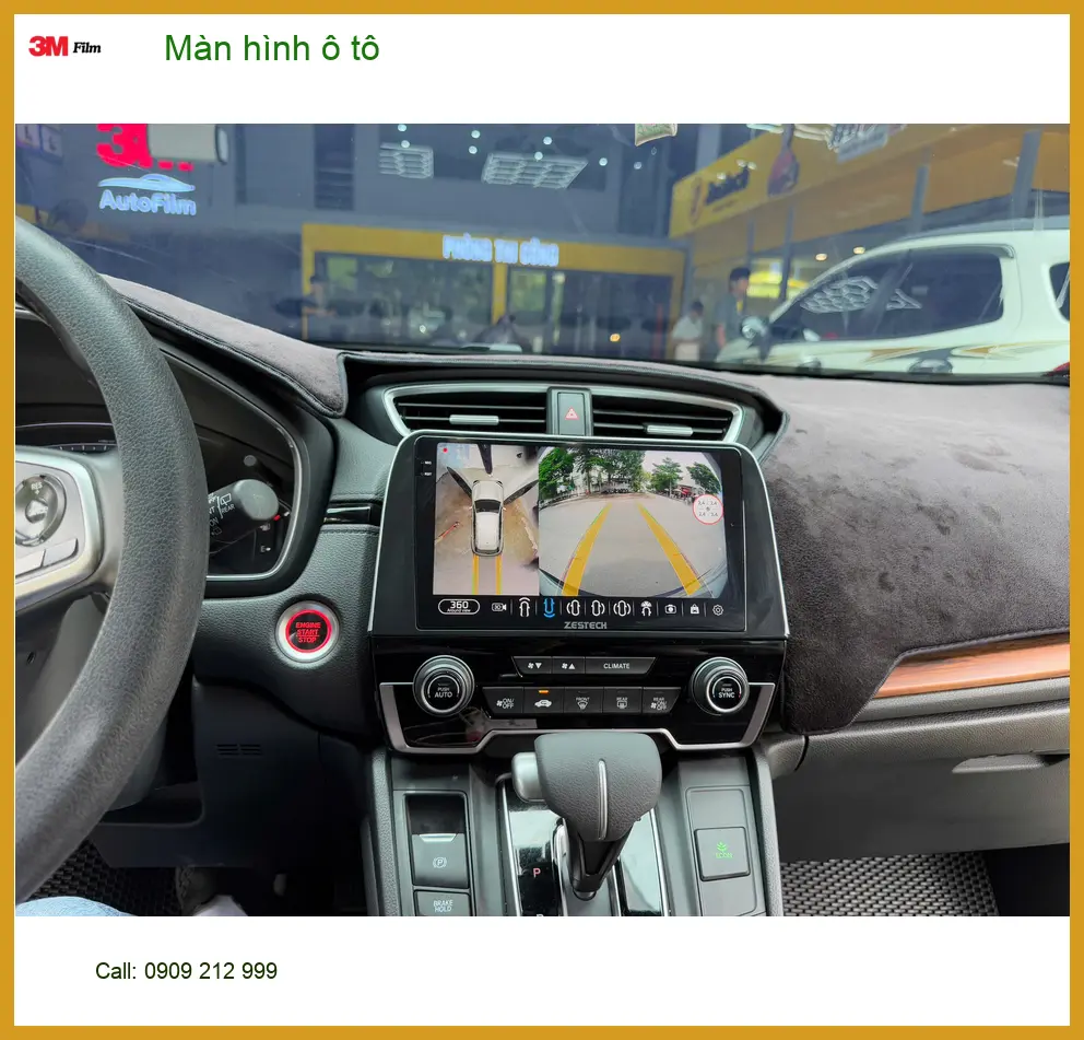 Anh Lâm lắp màn hình ô tô thông minh cho Mazda 3 tại Quận 2 ảnh thực tế 4