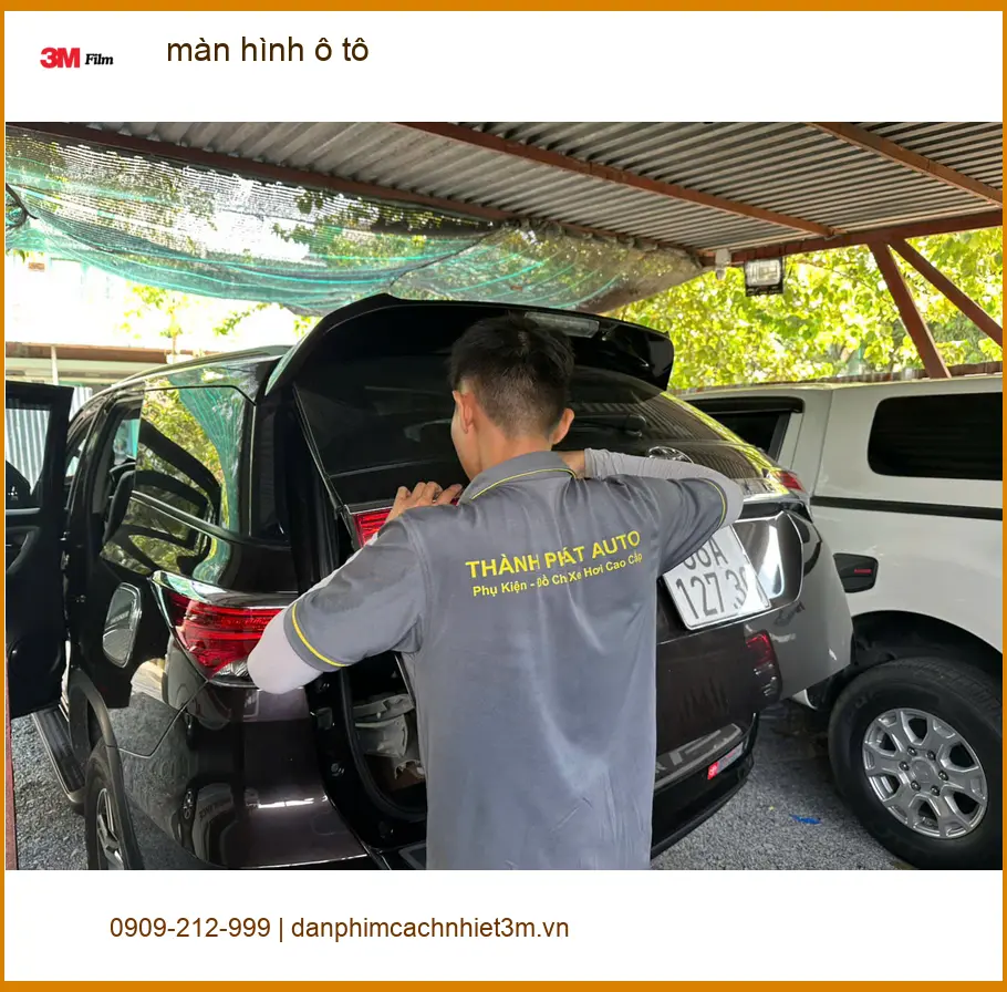 Anh Bách nâng cấp màn hình ô tô cho Hyundai Creta tại Quận 12