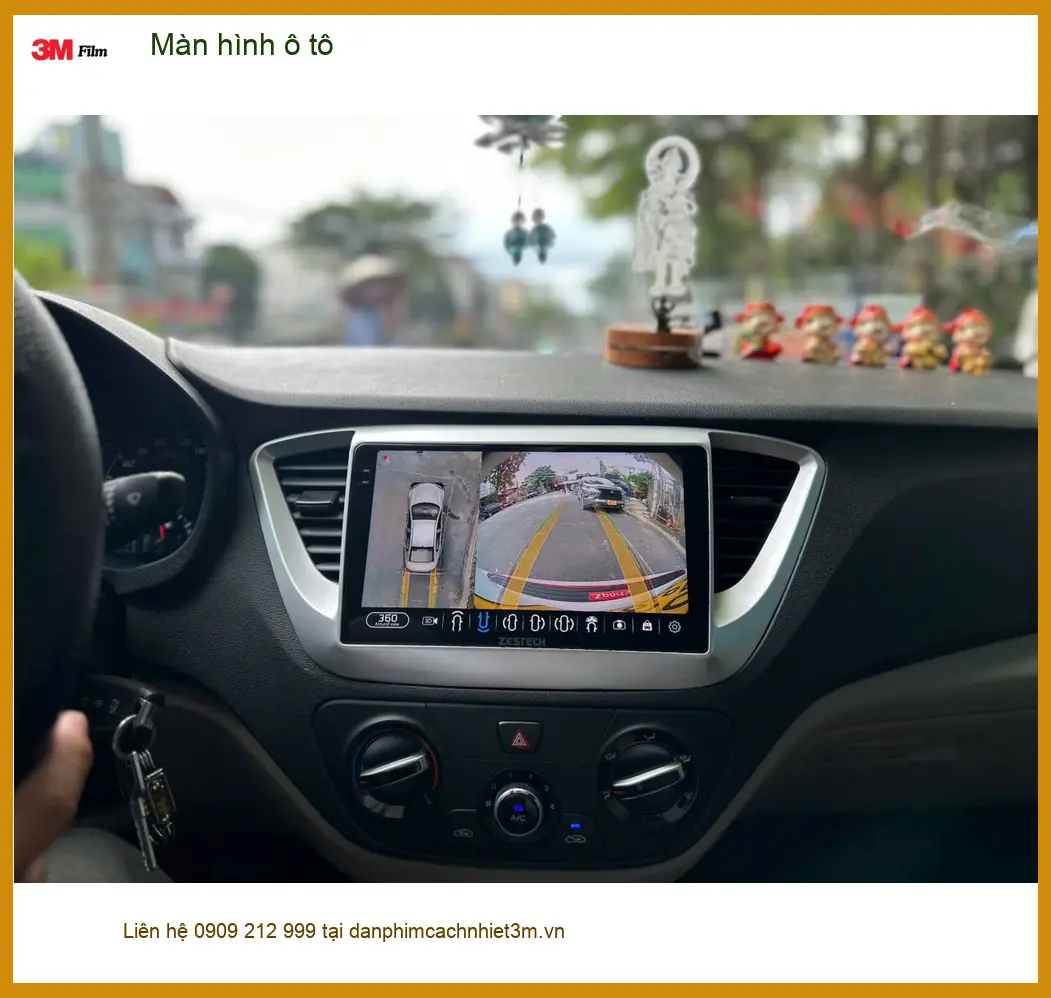 Anh Dũng lắp Màn hình ô tô Hyundai Accent tại Quận 6, nâng cấp tiện ích ảnh thực tế 5