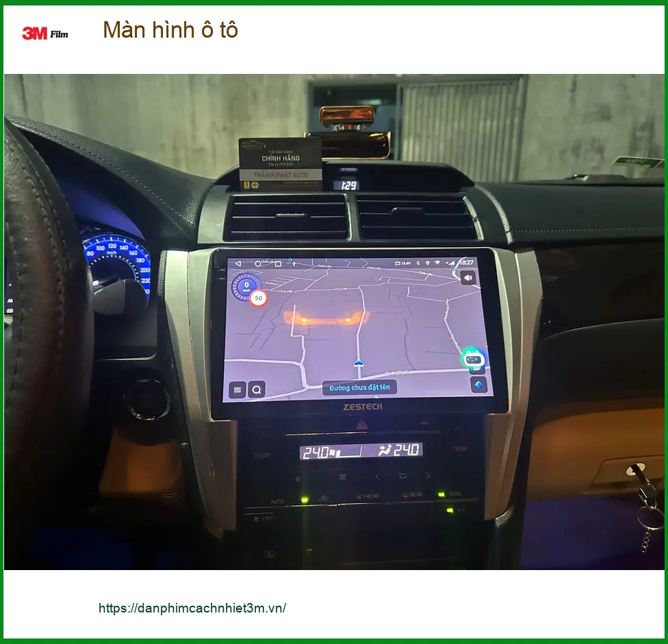 Anh Khải lắp màn hình Android ô tô cho Hyundai Accent tại Quận 6 để giải trí tốt hơn