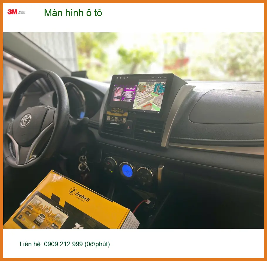 Anh Minh nâng cấp màn hình ô tô chính hãng cho Ford Everest Quận Phú Nhuận ảnh thực tế 2