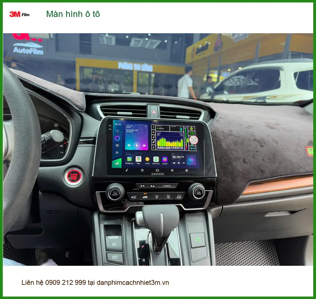 Anh Nhật lắp màn hình ô tô cho Hyundai Accent tại Gò Vấp để trải nghiệm nhiều tính năng ảnh thực tế 2