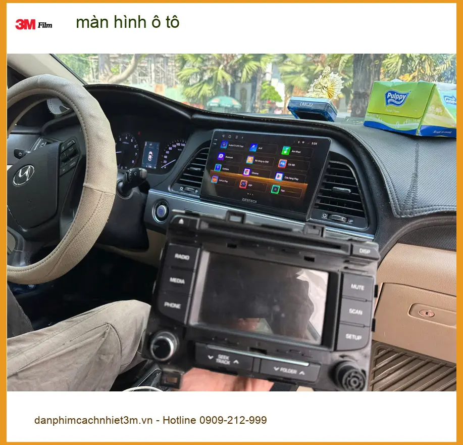 Chị Mai nâng cấp màn hình ô tô cho Kia K3 tại Gò Vấp để trải nghiệm tốt hơn ảnh thực tế 5