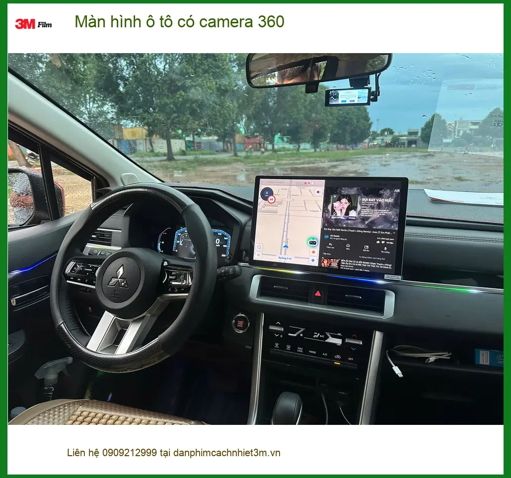 Chị Diễm lắp màn hình ô tô có camera 360 cho Kia Carnival ở Quận 1 ảnh thực tế 2