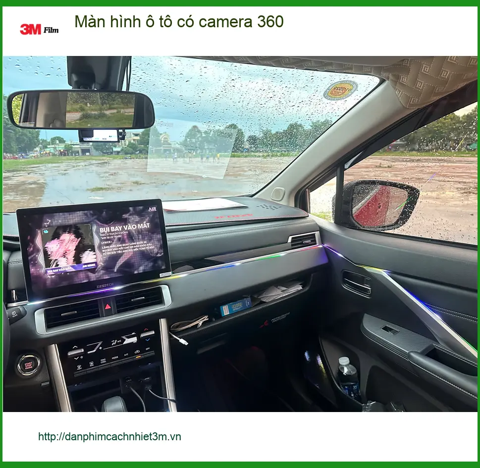 Chị Thảo lắp Màn hình ô tô có camera 360 cho Kia K3 tại Quận Tân Bình ảnh thực tế 2