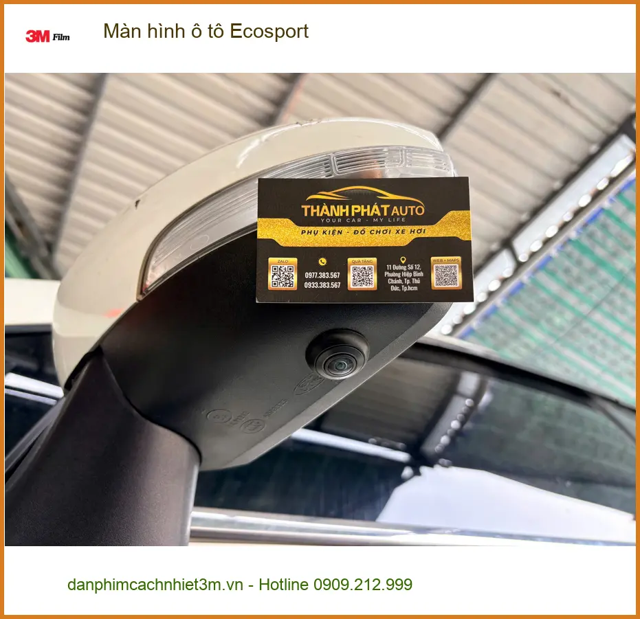 Anh Dũng lắp màn hình ô tô Ecosport tại Hóc Môn vì màn zin thiếu tính năng giải trí ảnh thực tế 4