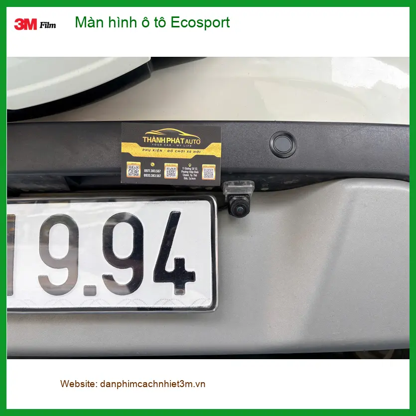 Anh Duy lắp màn hình ô tô Ecosport tại Quận Tân Bình vì màn hình zin kém tính năng