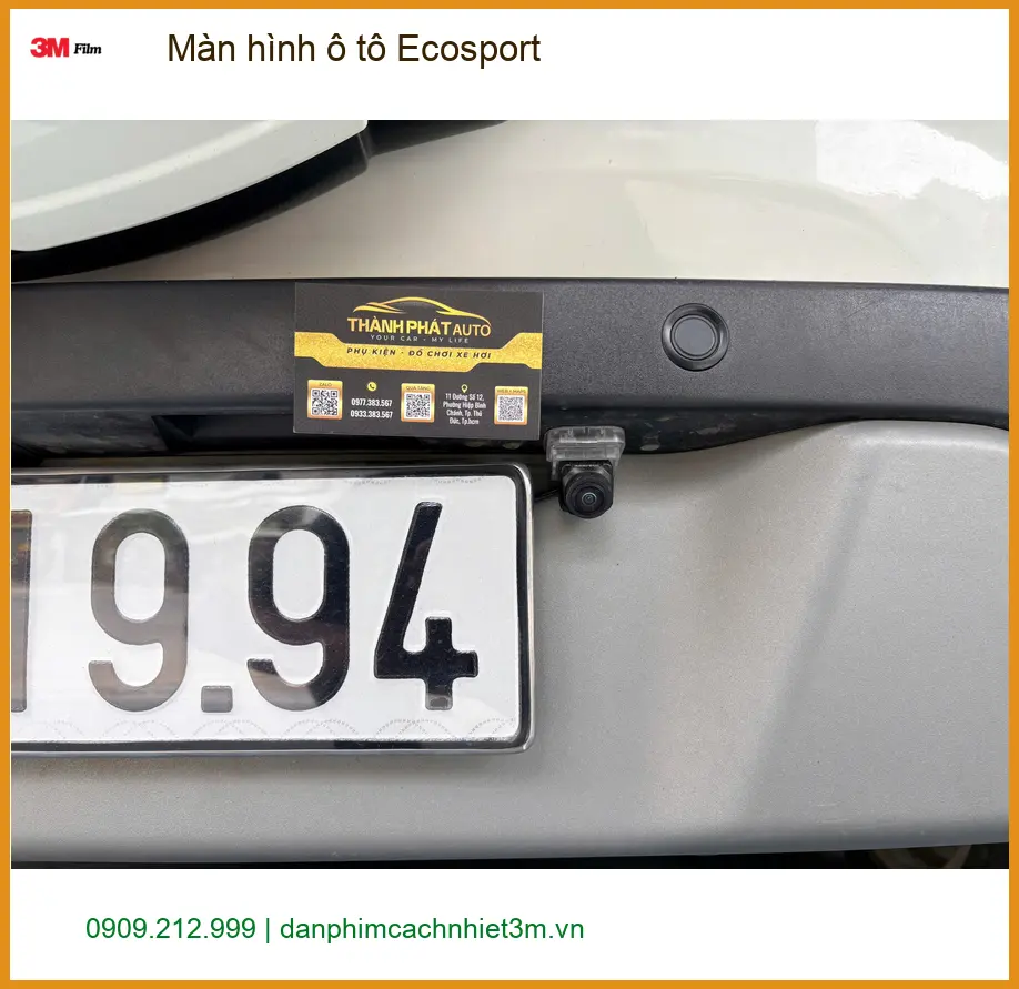 Anh Khang lắp màn hình ô tô Ecosport tại Củ Chi vì màn cũ giật lag thường xuyên