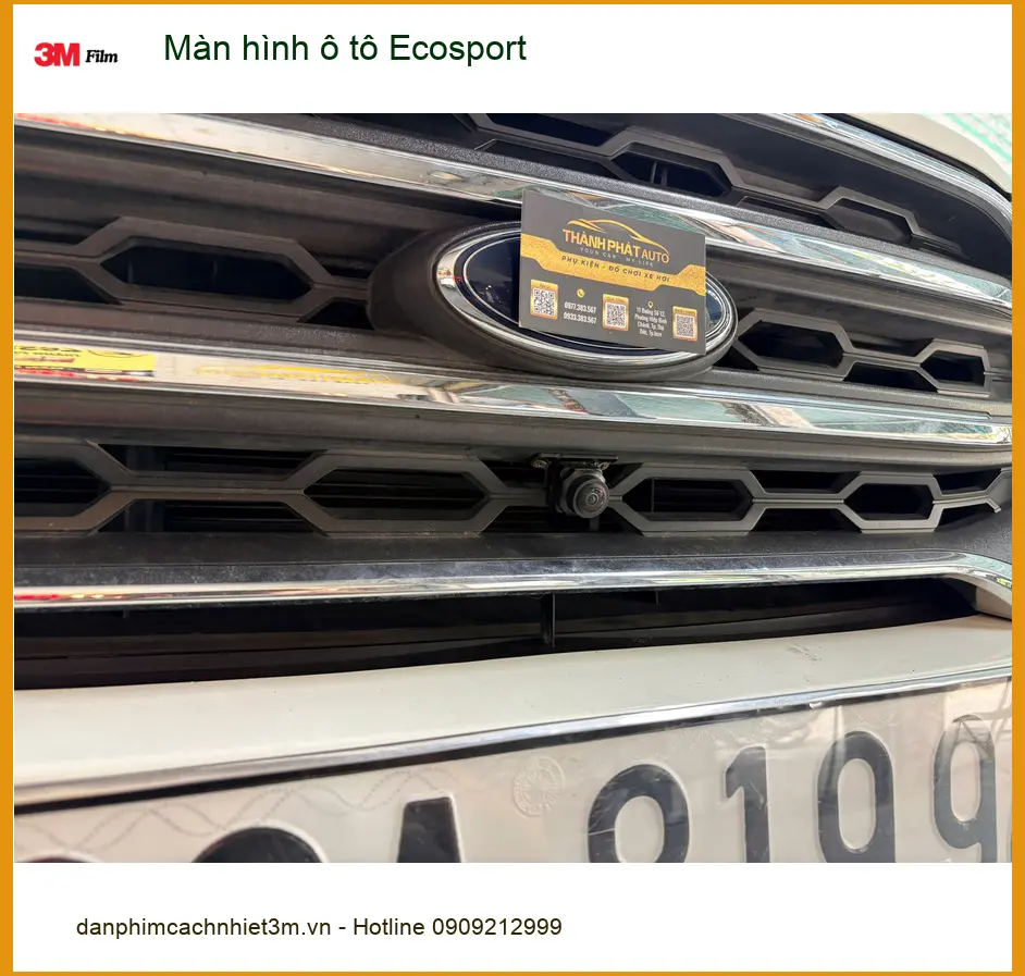 Anh Khang nâng cấp màn hình ô tô Ecosport tại Quận Tân Phú để xem YouTube ảnh thực tế 2