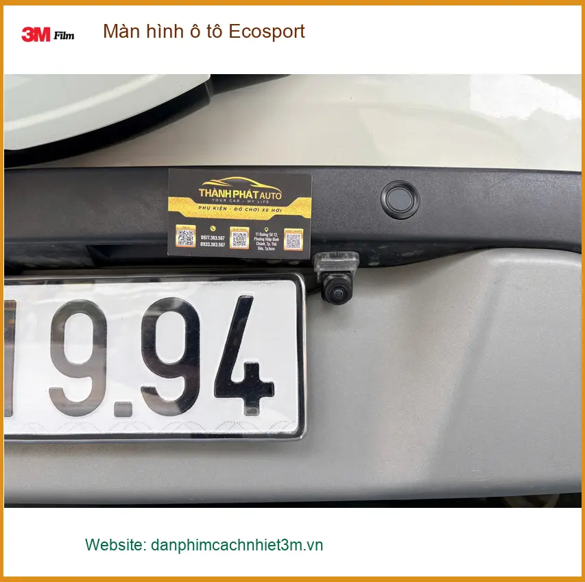 Anh Khang nâng cấp màn hình ô tô Ecosport tại Quận Tân Phú để xem YouTube ảnh thực tế 4
