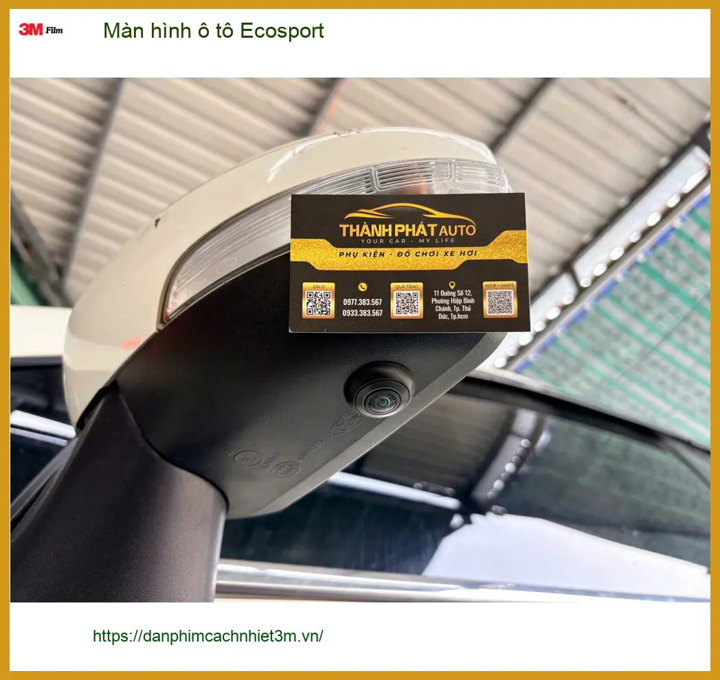 Anh Khang lắp màn hình ô tô Ecosport tại Củ Chi vì màn cũ giật lag thường xuyên ảnh thực tế 4