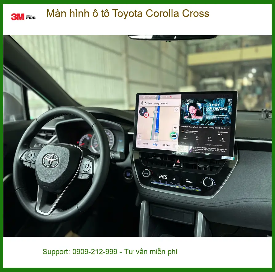 Anh Khải Nâng Cấp Màn Hình Android Toyota Corolla Cross Quận 12 Trải Nghiệm Mới