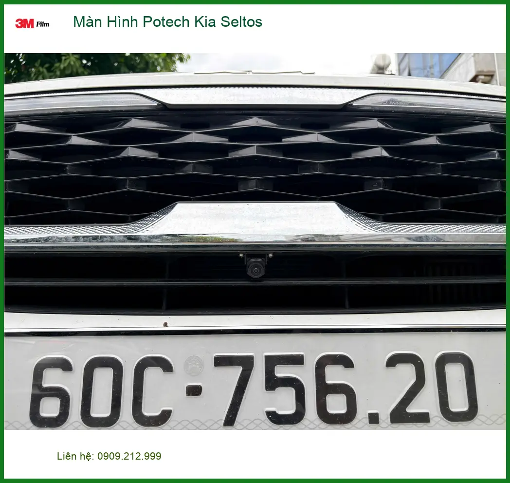 Anh Kiên lắp Màn Hình Potech cho Kia Seltos tại Hóc Môn để trải nghiệm lái xe tốt hơn ảnh thực tế 2