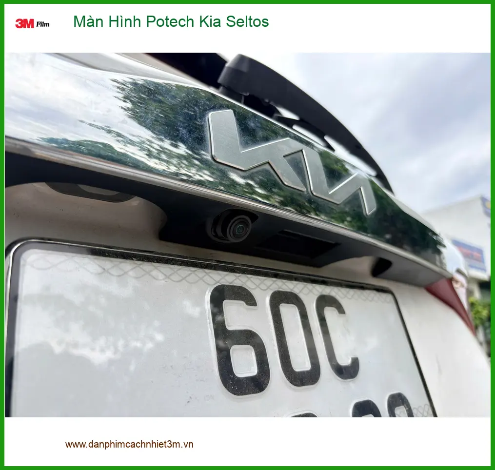 Anh Kiên lắp Màn Hình Potech cho Kia Seltos tại Hóc Môn để trải nghiệm lái xe tốt hơn ảnh thực tế 4