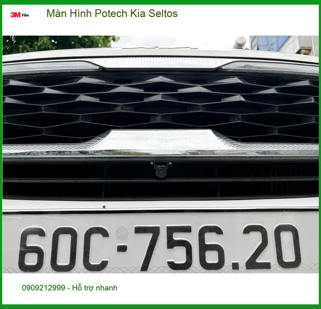 Anh Kiên lắp Màn Hình Potech Kia Seltos Quận Bình Tân thay màn hình cũ lỗi thời