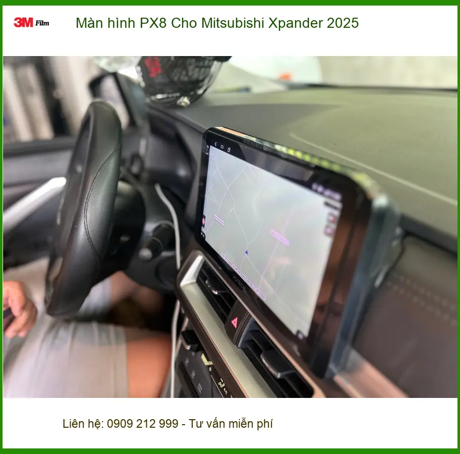 Chú Thanh nâng cấp màn hình PX8 Mitsubishi Xpander 2025 tại Quận Gò Vấp ảnh thực tế 3
