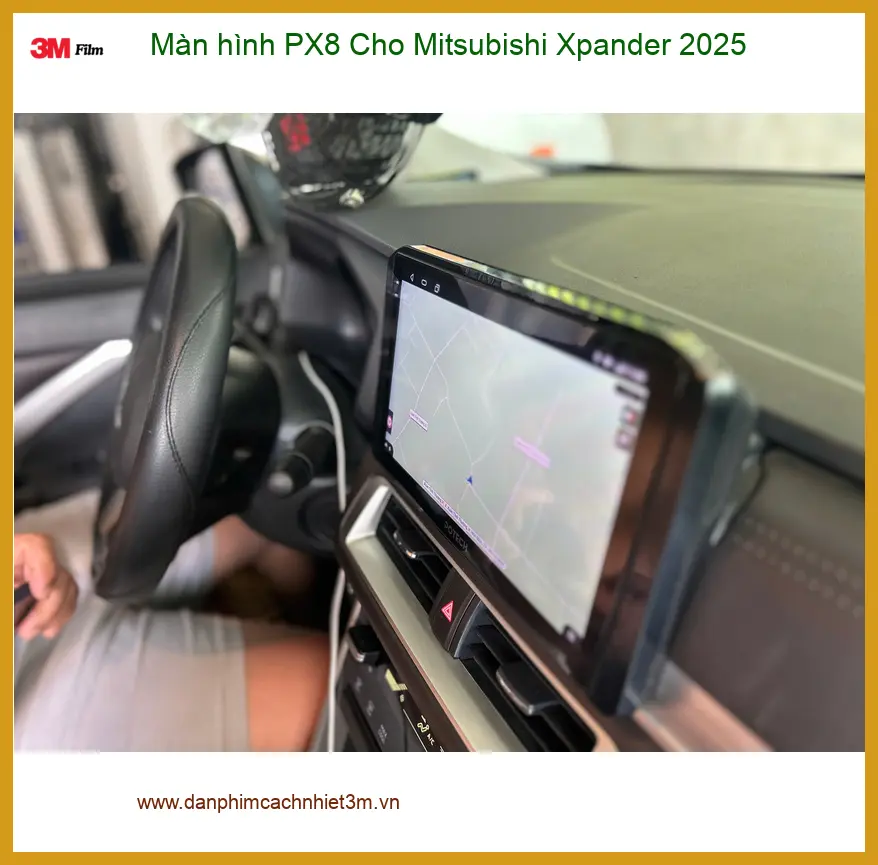 Cô Lan Chi nâng cấp màn hình PX8 Mitsubishi Xpander 2025 tại Quận 6. ảnh thực tế 3