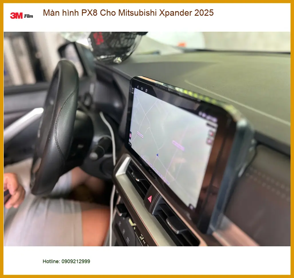 Chị Thảo lắp Màn hình PX8 cho Mitsubishi Xpander 2025 tại Quận 5 ảnh thực tế 2