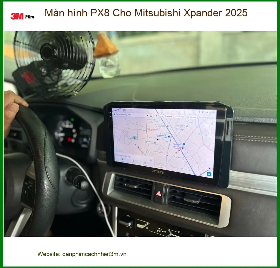 Chị Thảo lắp Màn hình PX8 cho Mitsubishi Xpander 2025 tại Quận 5 ảnh thực tế 3
