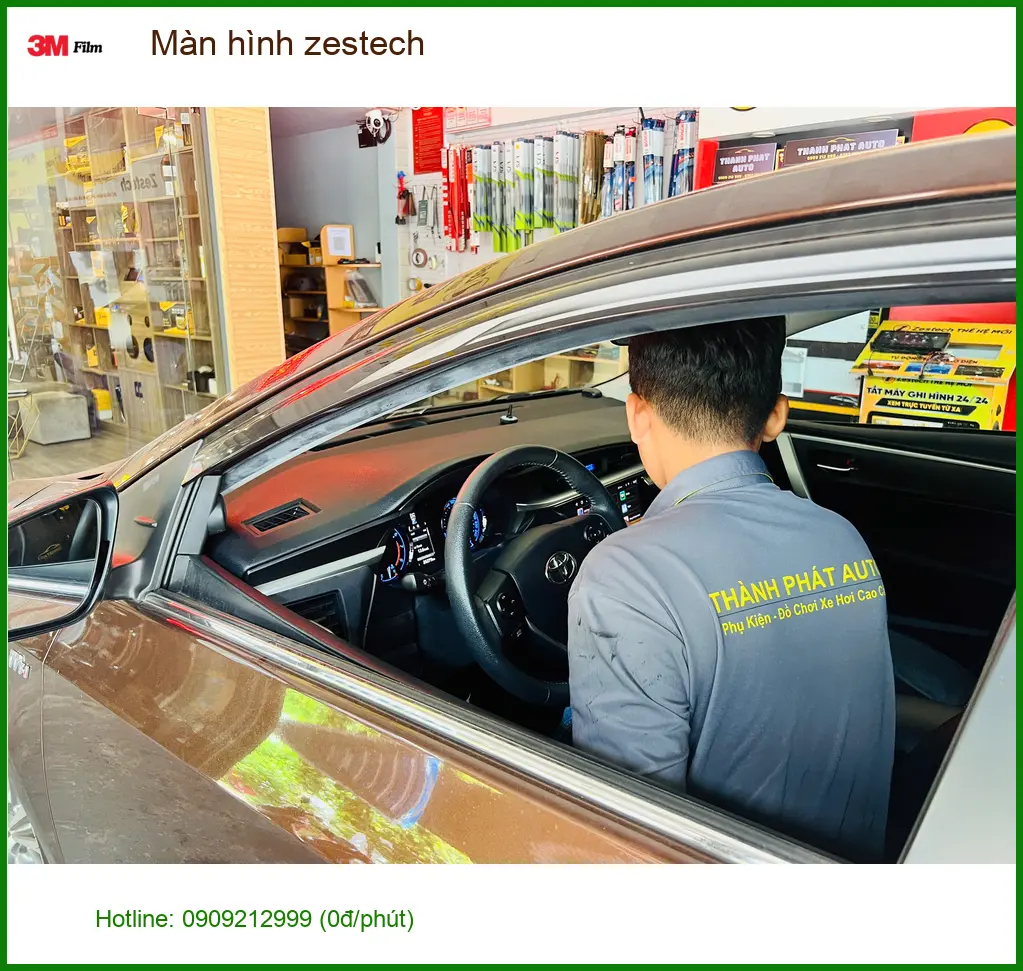 Chị Thảo lắp màn hình Zestech cho Hyundai Accent ở Quận 8 để nâng tầm trải nghiệm giải trí ảnh thực tế 4