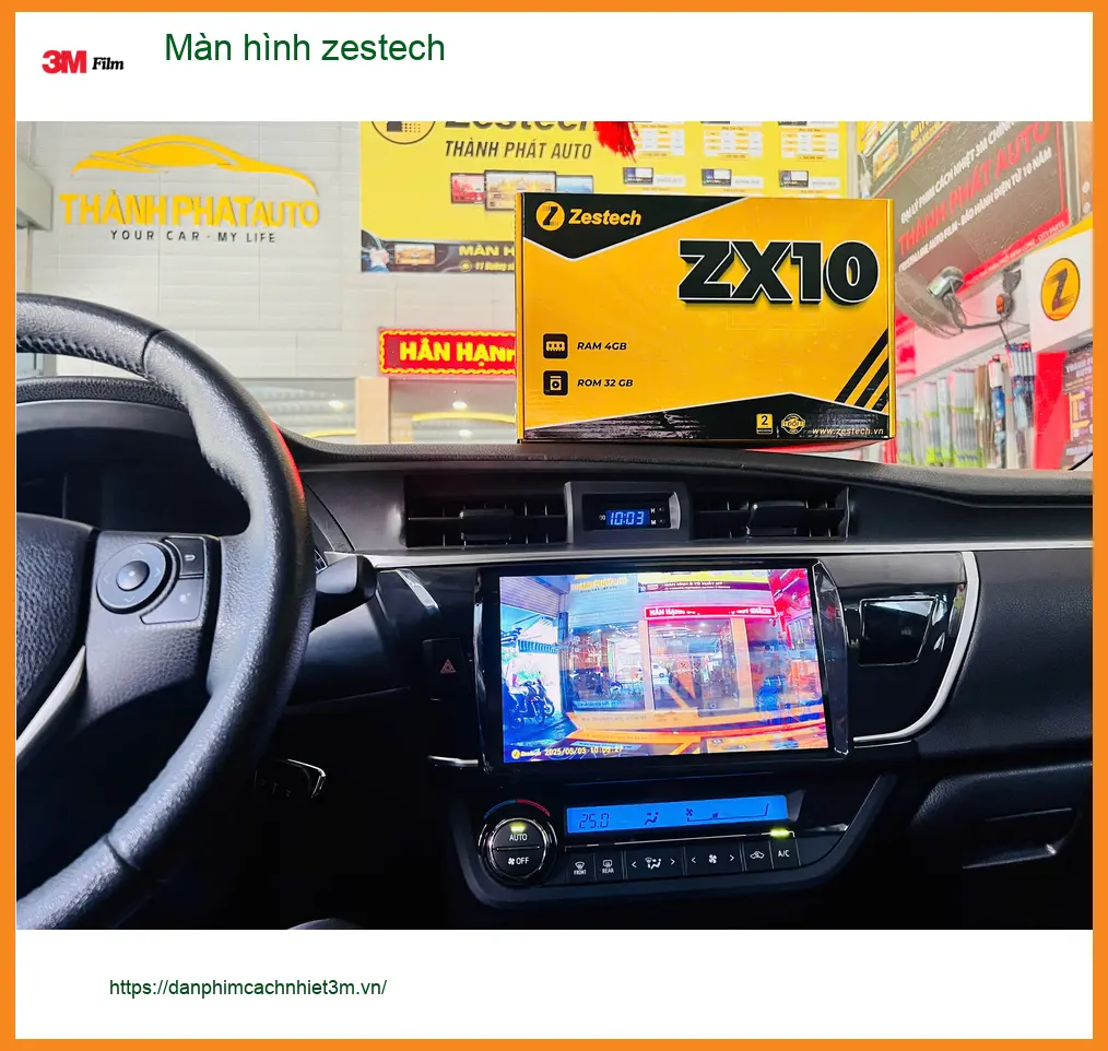 Anh Tuấn Kiệt lắp màn hình Zestech cho VinFast Lux A2.0 tại Quận 2 ảnh thực tế 4
