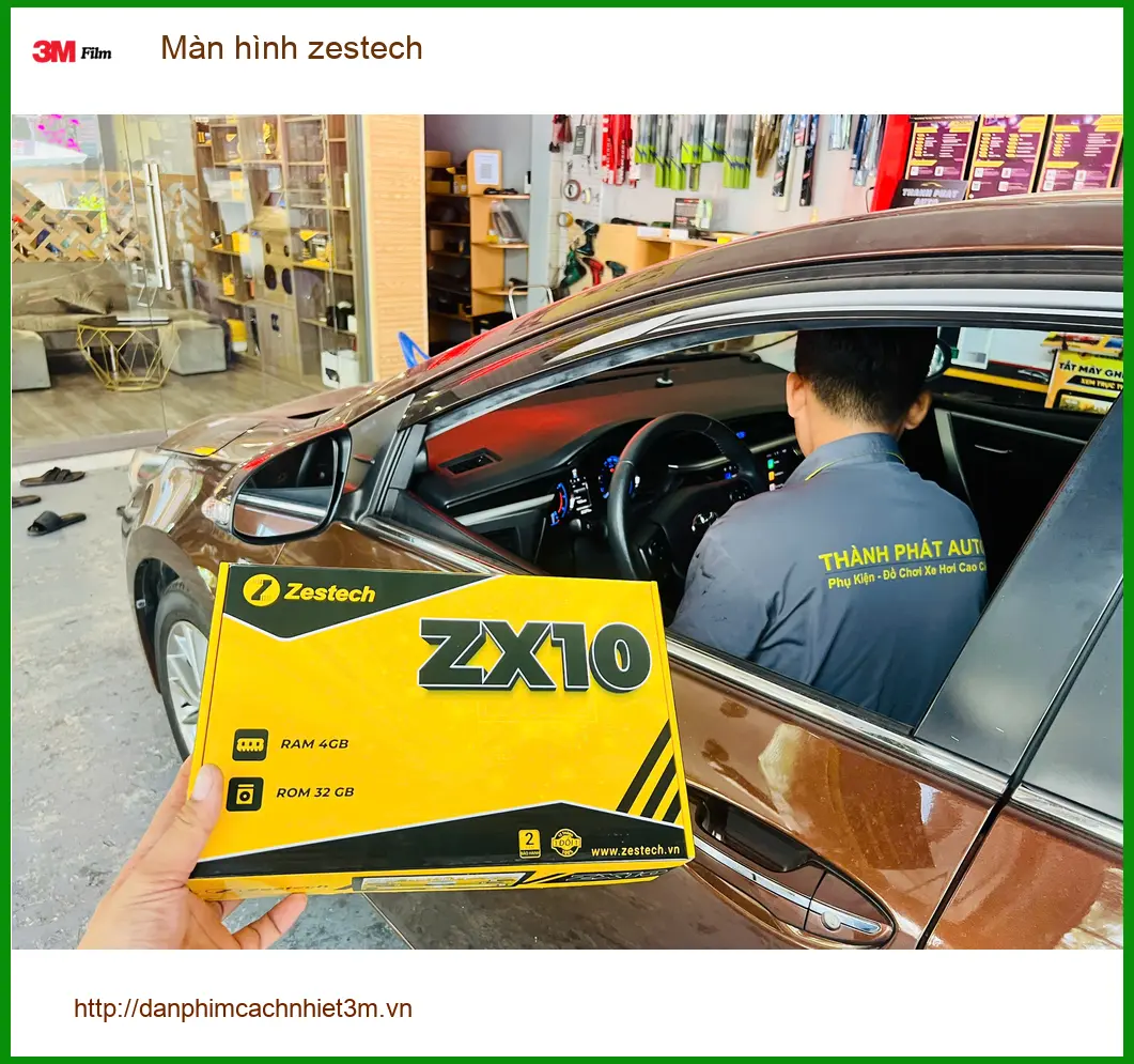 Chị Thanh lắp màn hình Zestech cho Mazda CX-5 tại Quận 1 tiện lợi hơn ảnh thực tế 4