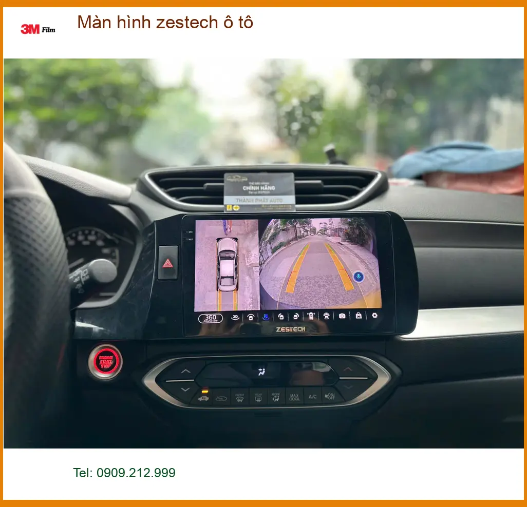 Anh Khang lắp màn hình Zestech ô tô Honda CRV ở Quận 12 ảnh thực tế 2