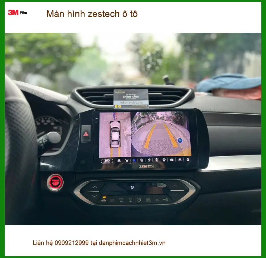 Anh Kiên nâng cấp màn hình Zestech cho CRV tại Quận 2 vì màn zin thiếu tính năng ảnh thực tế 4