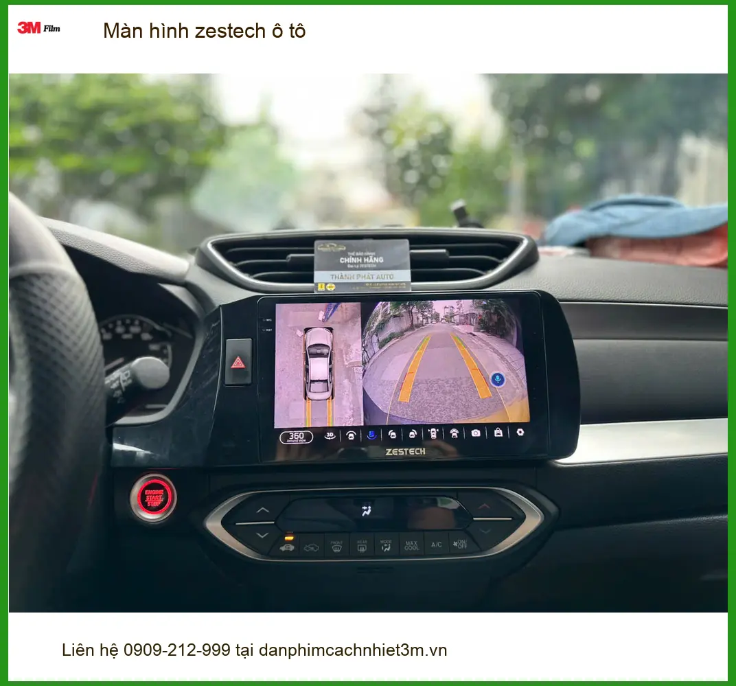 Anh Kiên nâng cấp màn hình Zestech cho CRV tại Quận 2 vì màn zin thiếu tính năng ảnh thực tế 5