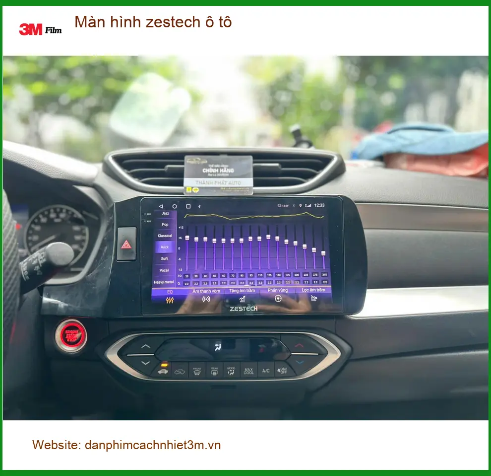 Anh Quang lắp Màn hình Zestech ô tô cho Ford Everest ở Quận Gò Vấp