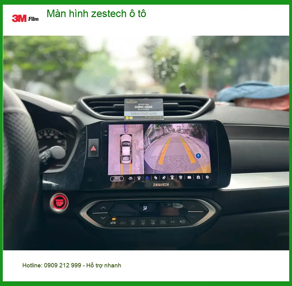 Anh Quang lắp Màn hình Zestech ô tô cho Ford Everest ở Quận Gò Vấp ảnh thực tế 3