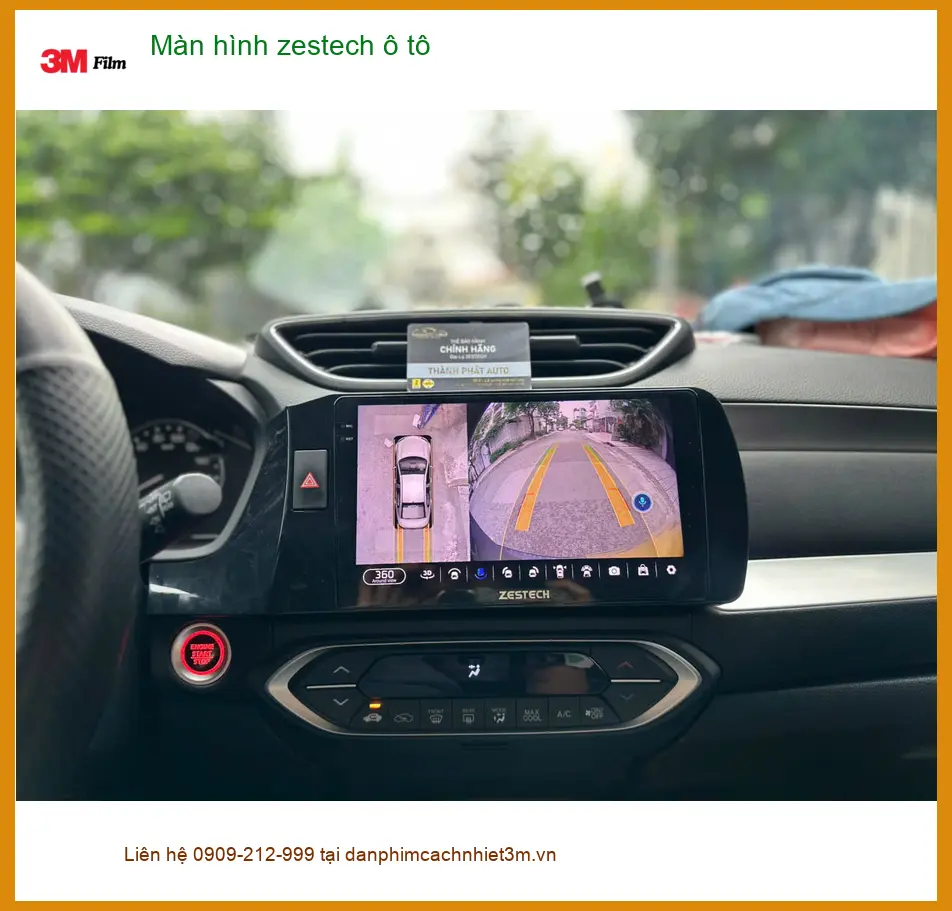 Anh Hưng lắp màn hình Zestech ô tô cho Kia K3 vì màn hình zin quá đơn điệu tại Quận 9 ảnh thực tế 4