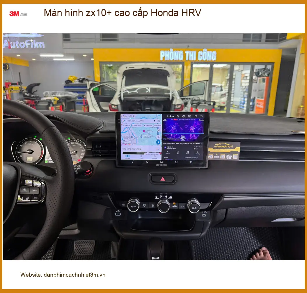 Anh Khang lắp màn hình zx10+ cao cấp cho Honda HRV ở Quận 1 ảnh thực tế 2