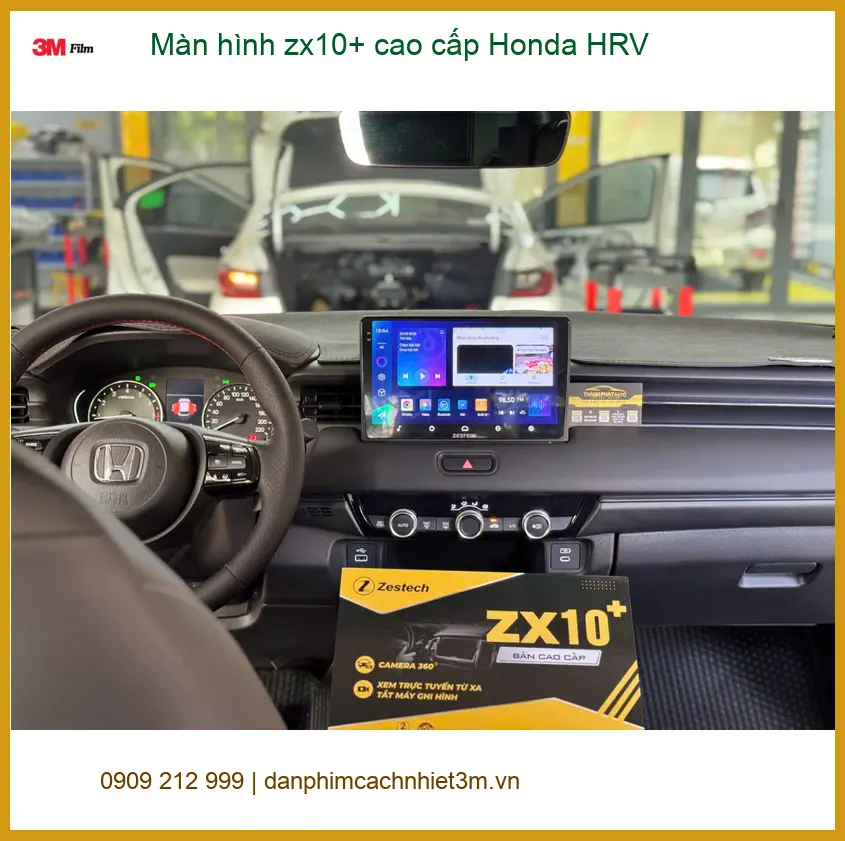 Anh Khang lắp màn hình zx10+ cao cấp cho Honda HRV ở Quận 1 ảnh thực tế 4