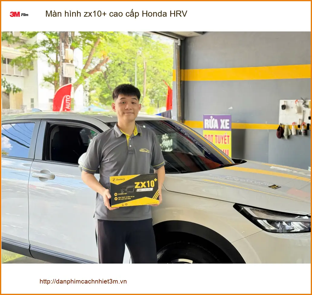 Anh Khang lắp màn hình zx10+ cao cấp cho Honda HRV ở Quận 1 ảnh thực tế 5