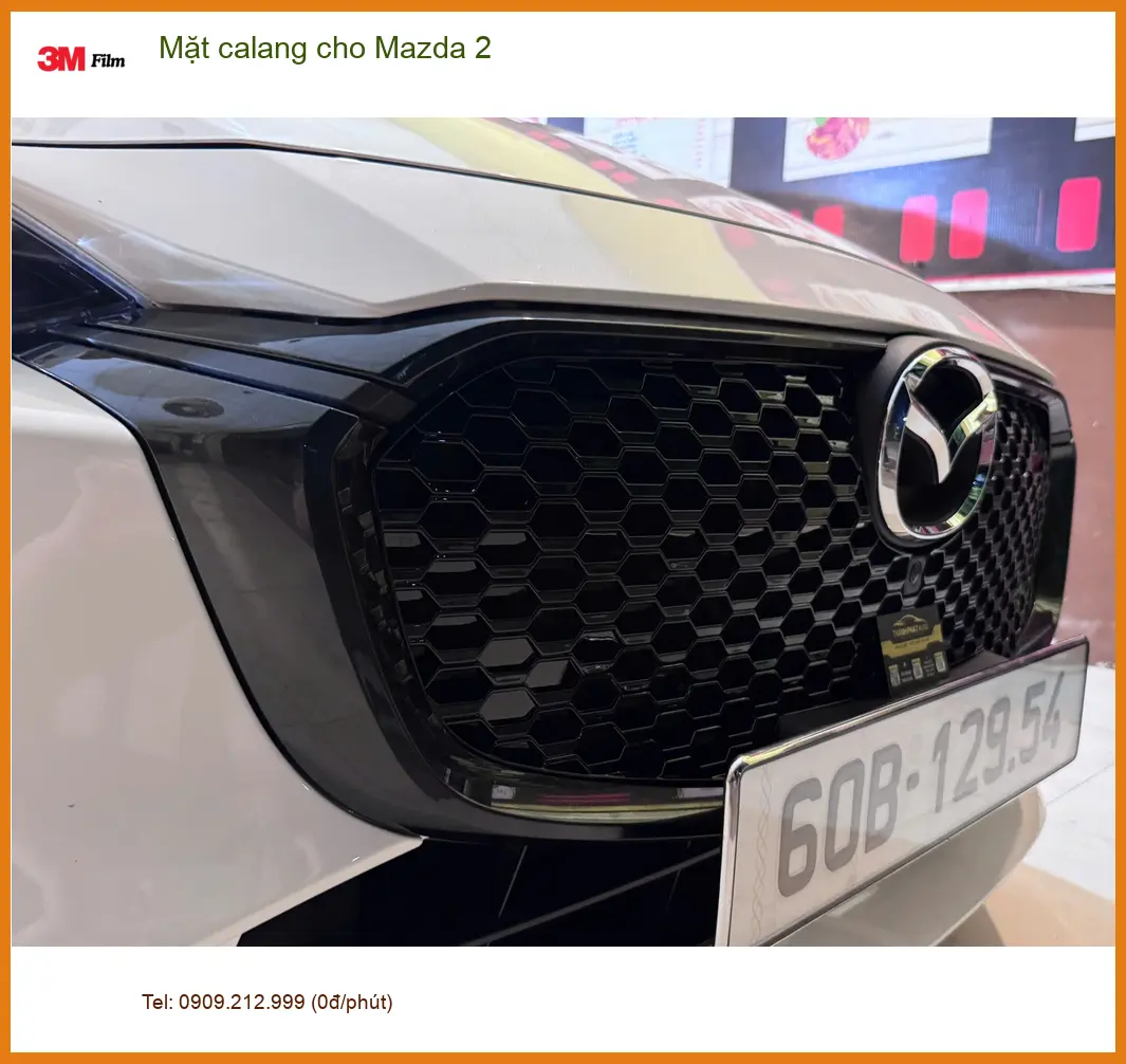 Anh Tấn độ mặt calang cho Mazda 2 tại Quận Huyện Nhà Bè thêm cá tính ảnh thực tế 3