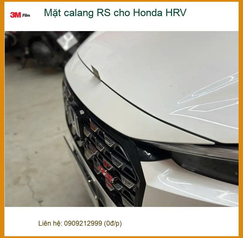 Anh Khải lắp Mặt calang RS cho Honda HRV tại Quận Bình Thạnh để xe thêm phần thể thao ảnh thực tế 2