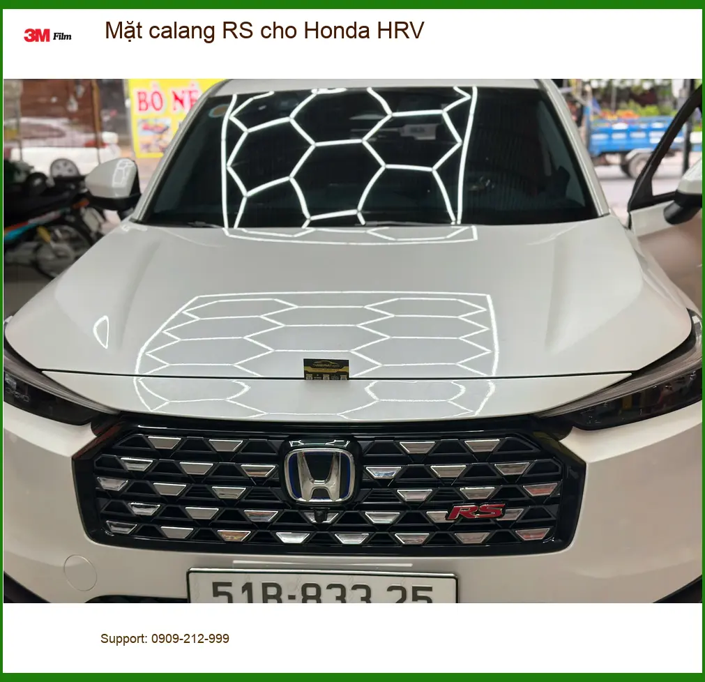 Anh Khải lắp Mặt calang RS cho Honda HRV tại Quận Bình Thạnh để xe thêm phần thể thao ảnh thực tế 4
