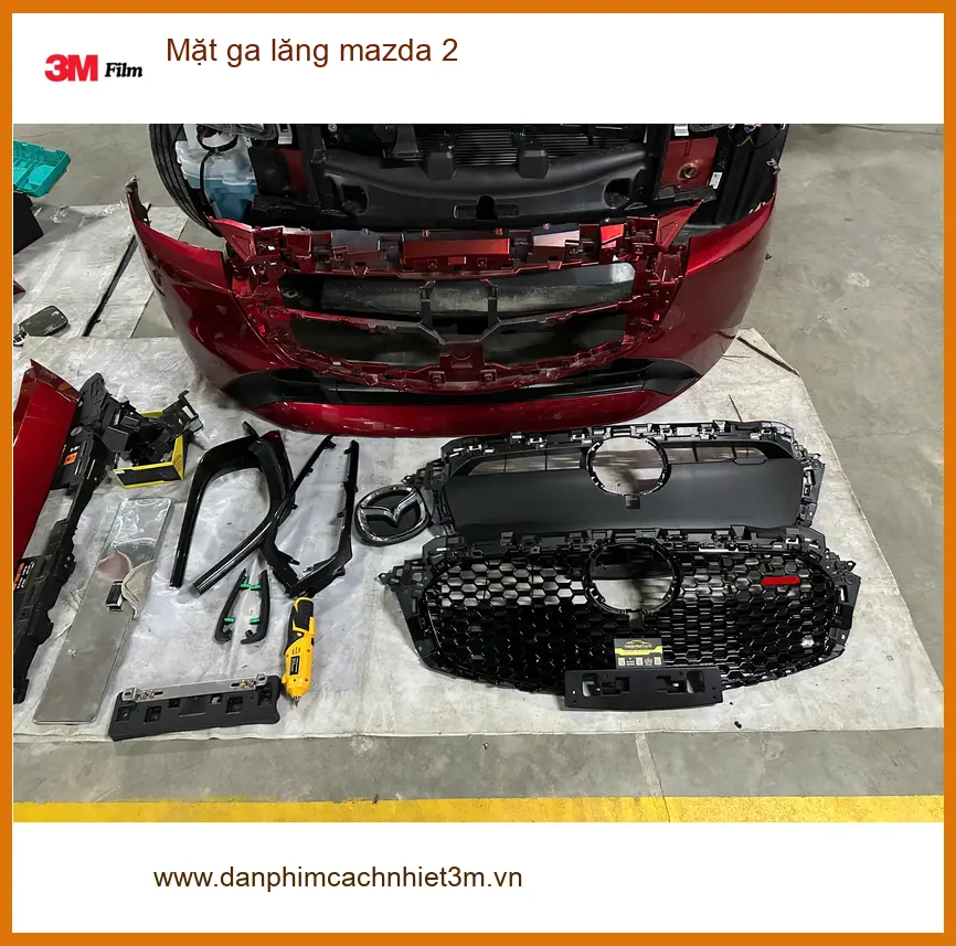 Anh Tấn độ Mặt ga lăng Mazda 2 tại Quận 10 để xe nhìn thể thao hơn ảnh thực tế 3