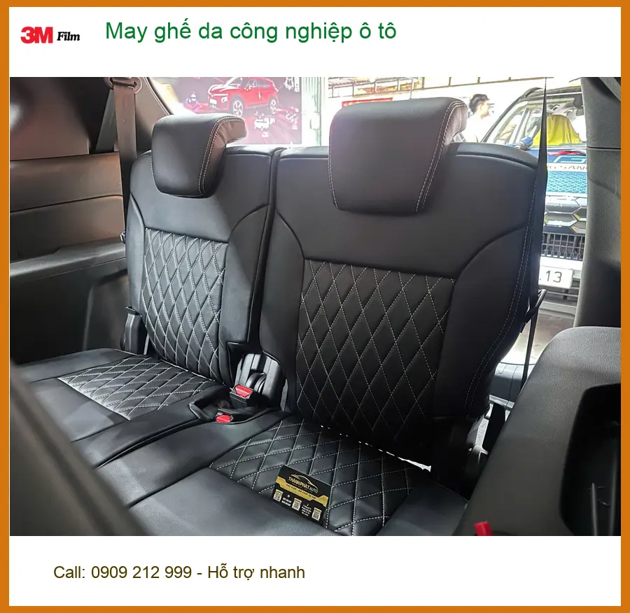 Anh Kiệt bọc ghế da công nghiệp ô tô Civic tại Thủ Đức nội thất bền đẹp ảnh thực tế 3