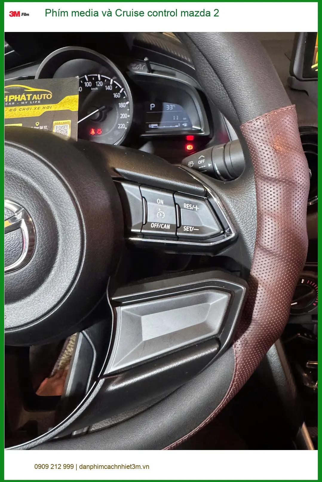 Anh Tùng lắp Phím media và Cruise control Mazda 2 tại Quận 10 ảnh thực tế 5
