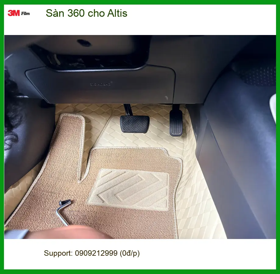 Anh Quang Minh lắp Sàn 360 cho Altis tại Quận 2 để dễ dàng đỗ xe trong khu đô thị đông đúc